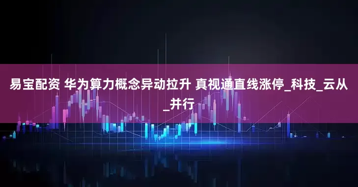易宝配资 华为算力概念异动拉升 真视通直线涨停_科技_云从_并行